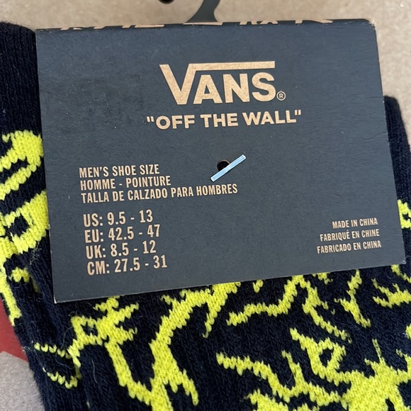 VANS “Off The Wall” Men’s socks - Picture 2 of 10